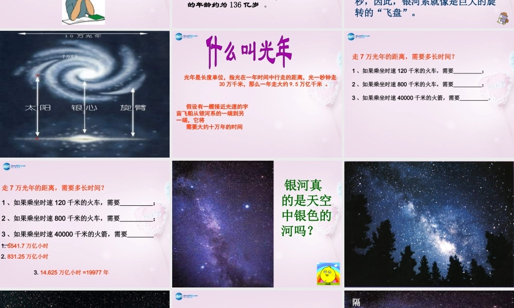 六年级科学下册《神秘星空》课件2 青岛版