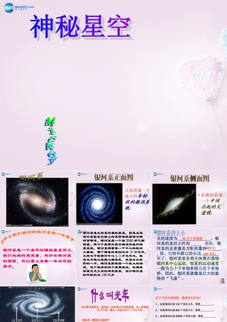 六年级科学下册《神秘星空》课件2 青岛版