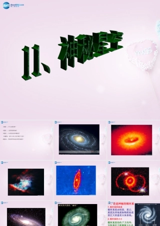 六年级科学下册《神秘星空》课件4 青岛版