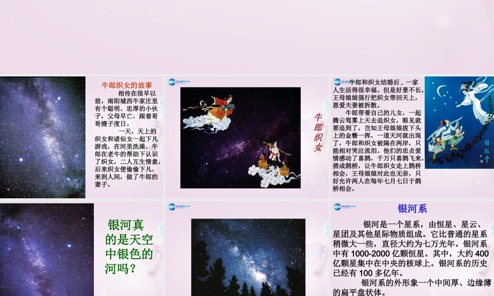 六年级科学下册《神秘星空》课件5 青岛版