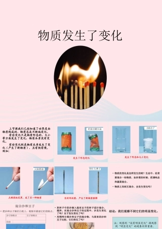 六年级科学下册 第二单元 物质的变化 2 物质发生了什么变化课件 教科版-教科版小学六年级下册自然科学课件