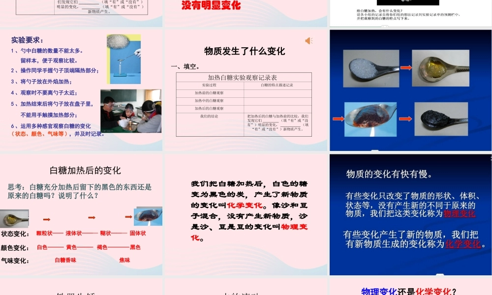 六年级科学下册 第二单元 物质的变化 2 物质发生了什么变化课件2 教科版-教科版小学六年级下册自然科学课件
