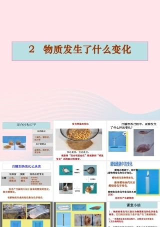 六年级科学下册 第二单元 物质的变化 2《物质发生了什么变化》课件2 教科版-教科版小学六年级下册自然科学课件