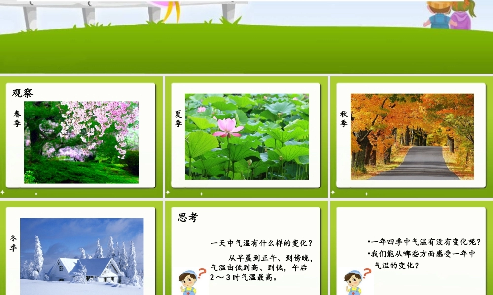 六年级科学上册 第1中气温的变化课件3 鄂教版-鄂教级上册自然科学课件