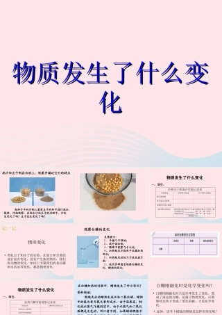 六年级科学下册 第二单元 物质的变化 2物质发生了什么变化课件 教科版-教科版小学六年级下册自然科学课件