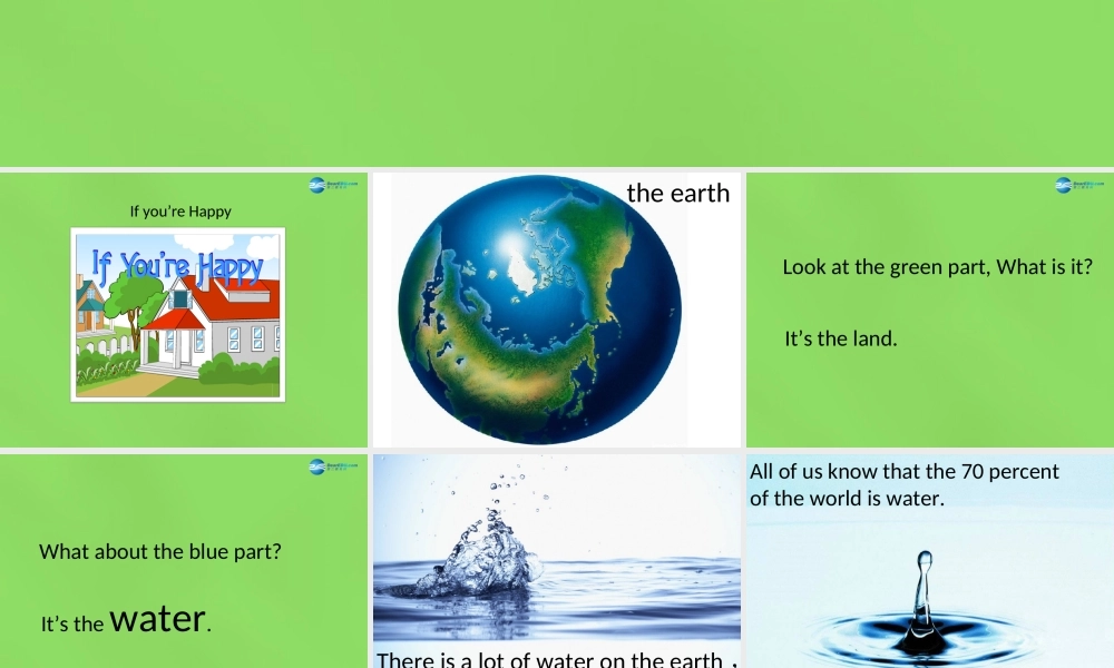 六年级英语下册《Lesson 14 Water》课件 陕旅版