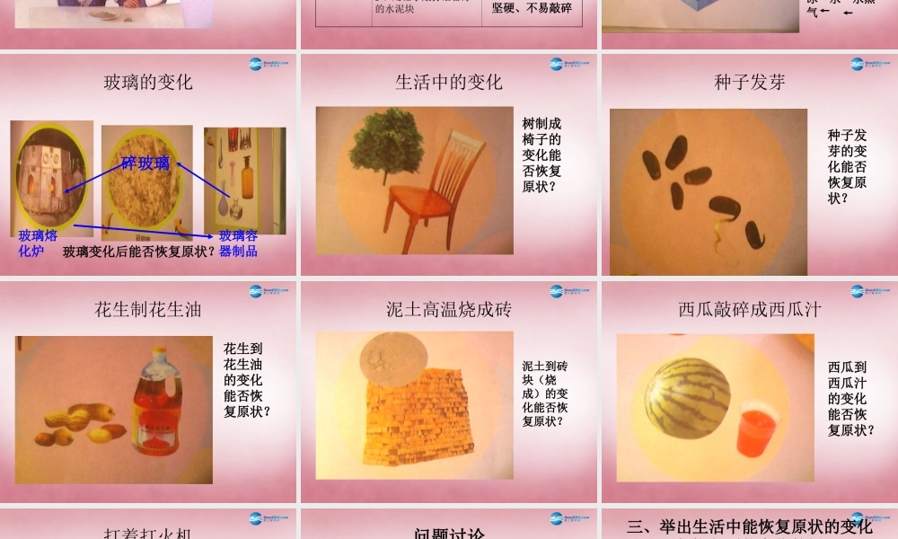 六年级科学上册 第2单元 6 食盐和水泥课件3 青岛版