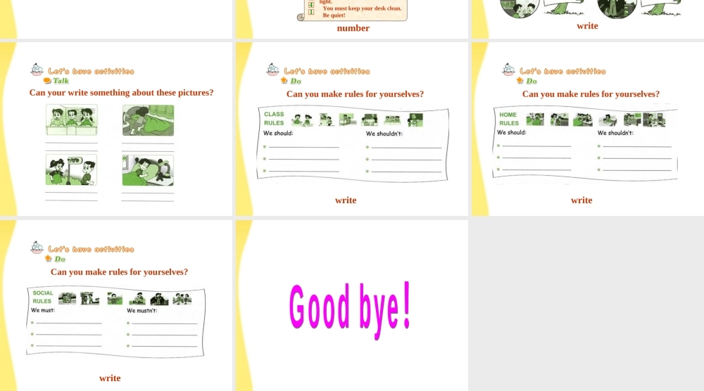 六年级英语上册  unit1（3）课件 人教新版