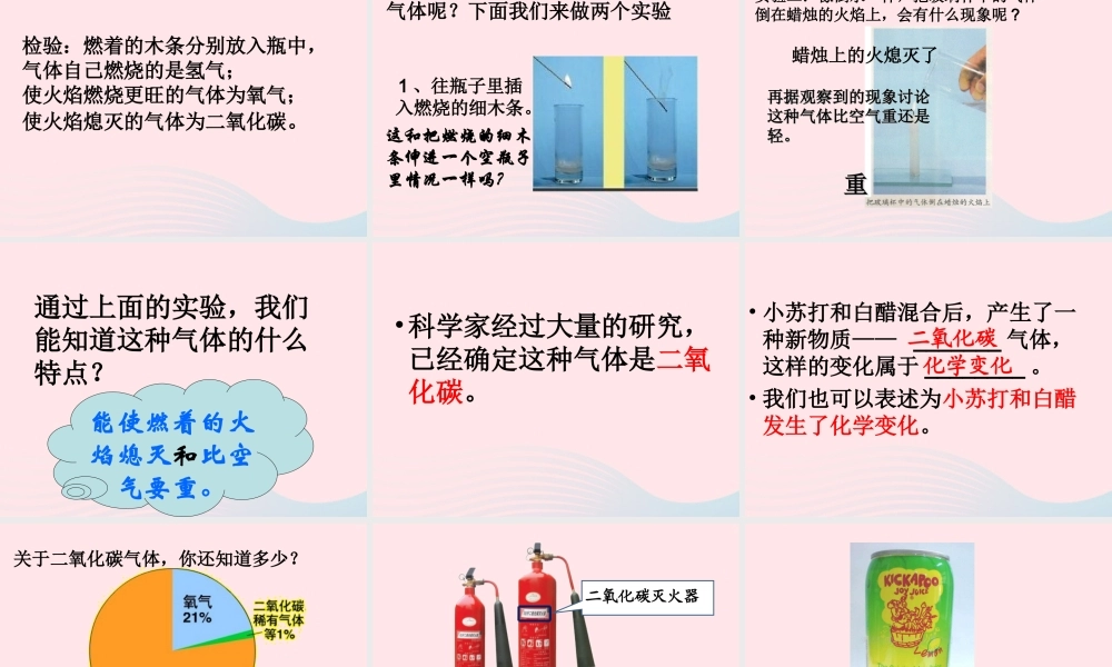 六年级科学下册 第二单元 物质的变化 4 小苏打和白醋的变化课件 教科版-教科版小学六年级下册自然科学课件