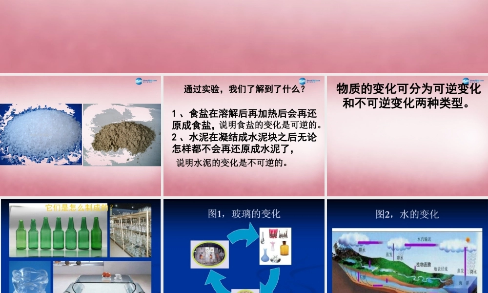 六年级科学上册 第2单元 6 食盐和水泥课件10 青岛版