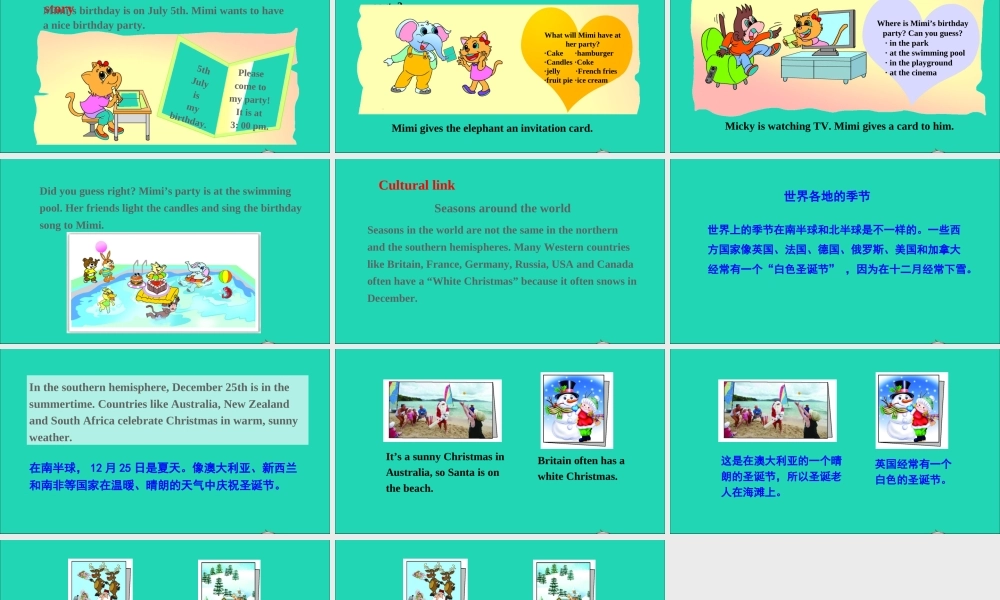 六年级英语上册 Fun time 2（Fun Reading）课件 人教精通版（三起）-人教版小学六年级上册英语课件