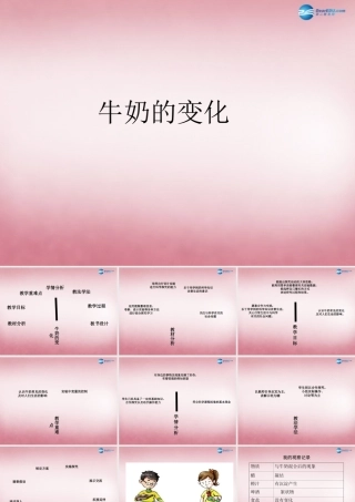 六年级科学上册 第2单元 8 牛奶的变化课件5 青岛版