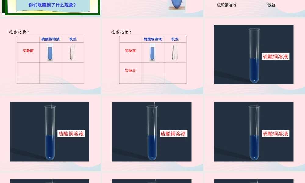 六年级科学下册 第二单元 物质的变化 6 化学变化伴随的现象课件1 教科版-教科版小学六年级下册自然科学课件