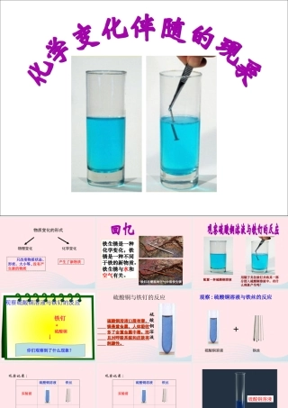 六年级科学下册 第二单元 物质的变化 6 化学变化伴随的现象课件1 教科版-教科版小学六年级下册自然科学课件