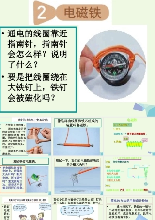 六年级科学上册 3.2 电磁铁课件3 教科版-教科版小学六年级上册自然科学课件