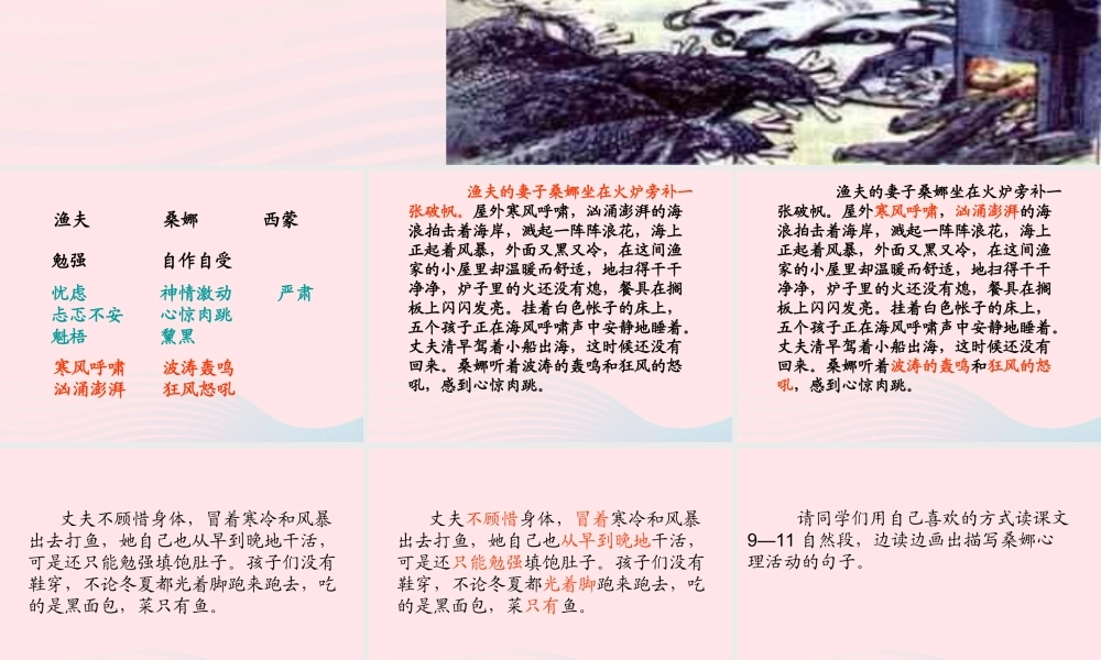 六年级语文上册 1.2 穷人课件3 北师大版-北师大版小学六年级上册语文课件