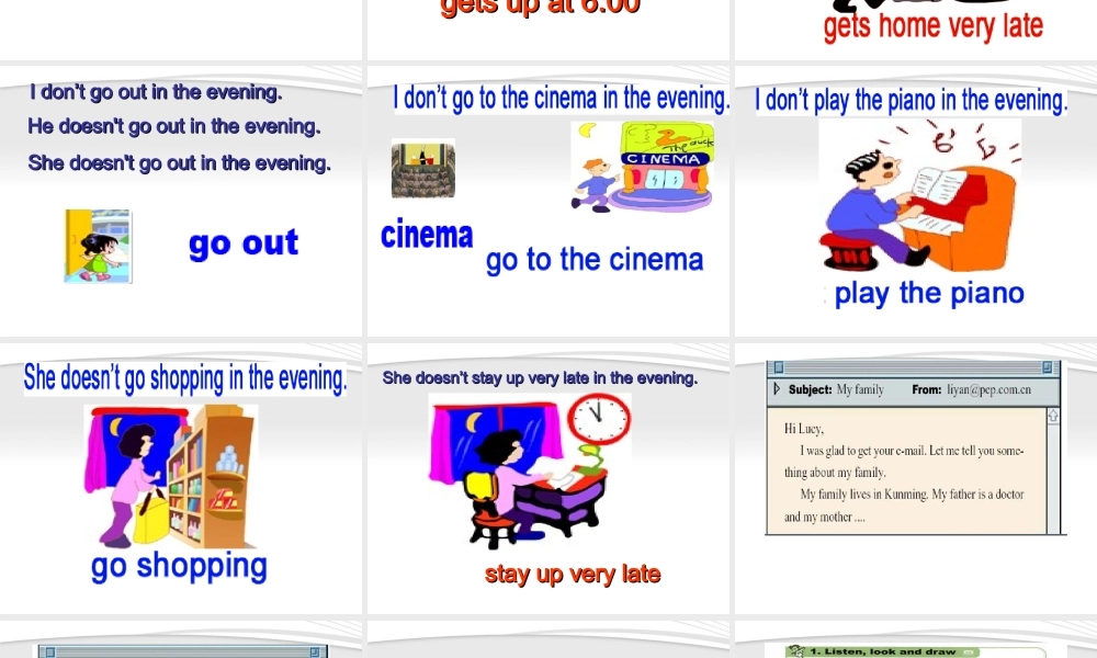 六年级英语上册 Lesson9课件 人教新版