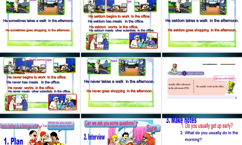 六年级英语上册 Lesson12课件 人教新版