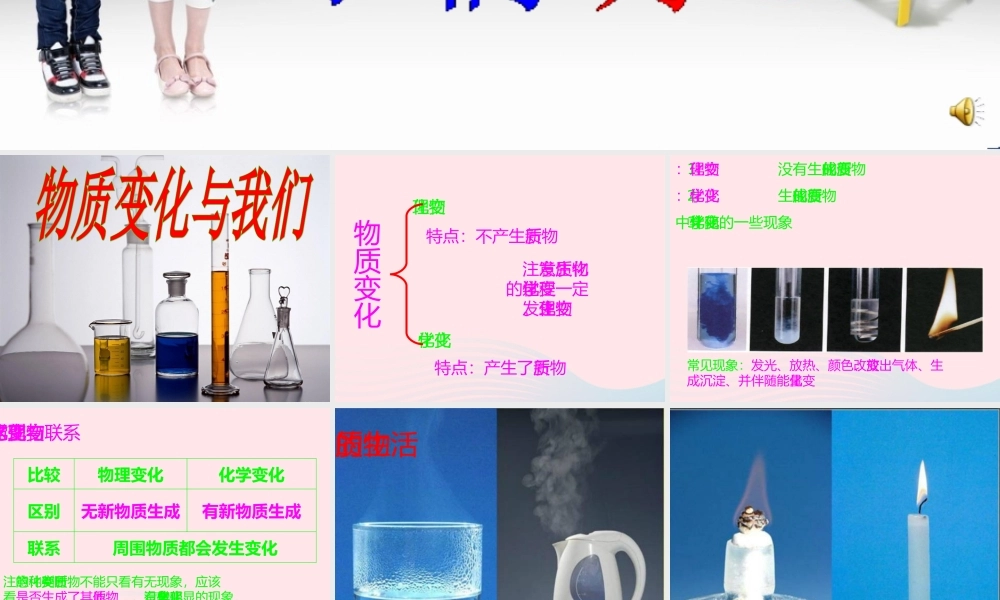 六年级科学下册 第二单元 物质的变化 8 物质变化与我们课件1 教科版-教科版小学六年级下册自然科学课件