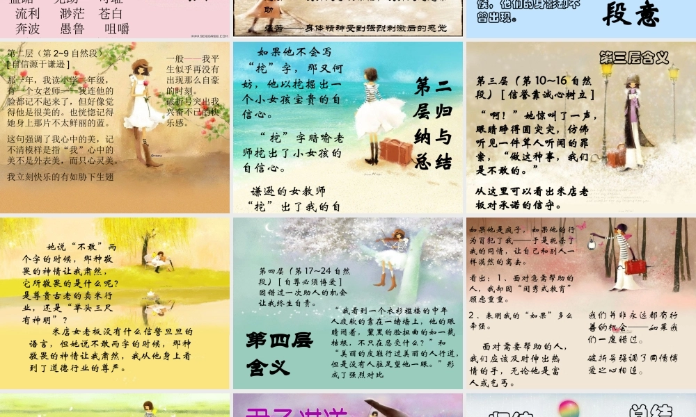 六年级语文上册 2.4 有些人课件1 北师大版-北师大版小学六年级上册语文课件