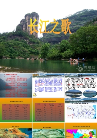 六年级语文上册 3.1 长江之歌课件1 北师大版-北师大版小学六年级上册语文课件