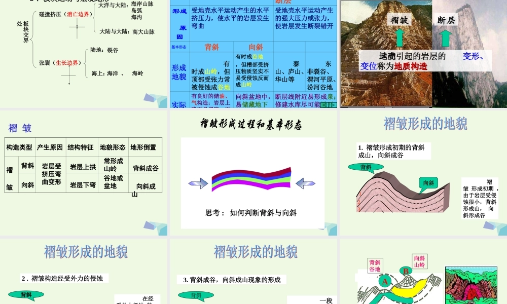 六年级科学上册 3.6 人类对地表变化的影响课件2 湘教版-湘教版小学六年级上册自然科学课件
