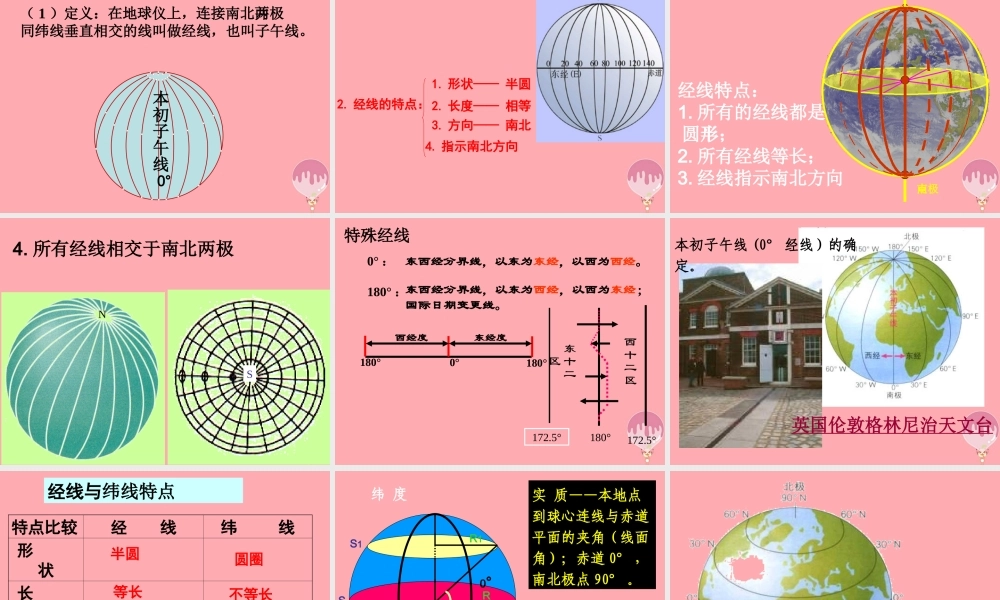 六年级科学上册 第3课 地球仪课件2 鄂教版-鄂教版小学六年级上册自然科学课件