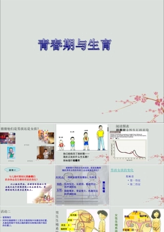 六年级科学上册 第3章 细胞与生殖 3.3 青春期与生育教学课件 牛津上海版-牛津上海版小学六年级上册自然科学课件