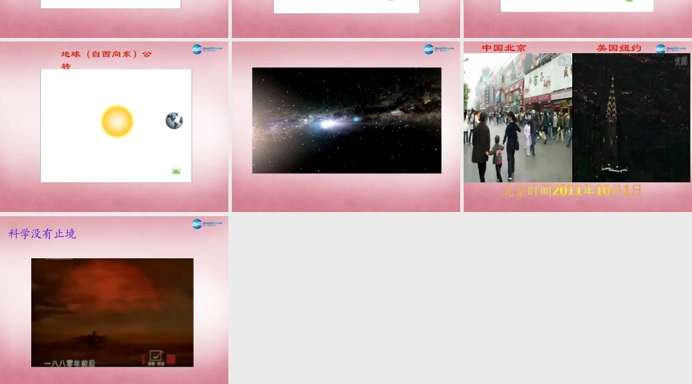 六年级科学上册 第4单元 14 白天与黑夜课件3 青岛版