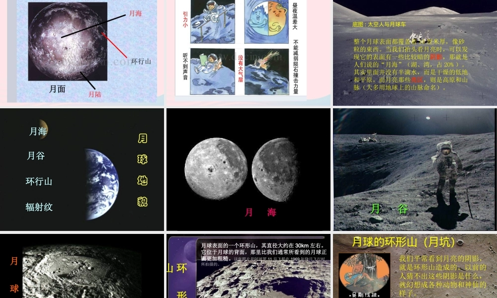 六年级科学下册 第三单元 宇宙 1《地球的卫星——月球》课件2 教科版-教科版小学六年级下册自然科学课件