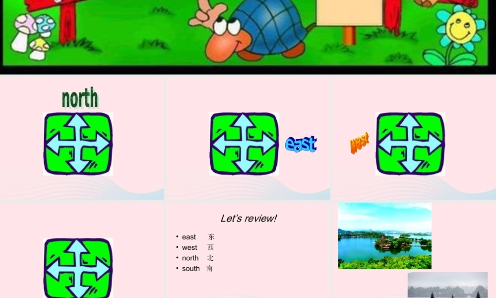 六年级英语上册 Module 1 Unit 2 It's in the west课件外研版（三起）-外研版小学六年级上册英语课件