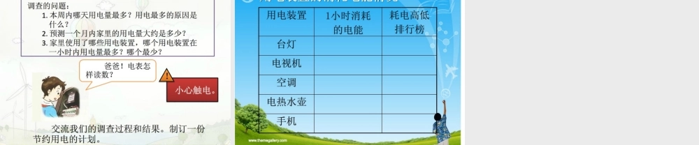 六年级科学上册 4.3 电表转呀转课件1 湘教版-湘教版小学六年级上册自然科学课件