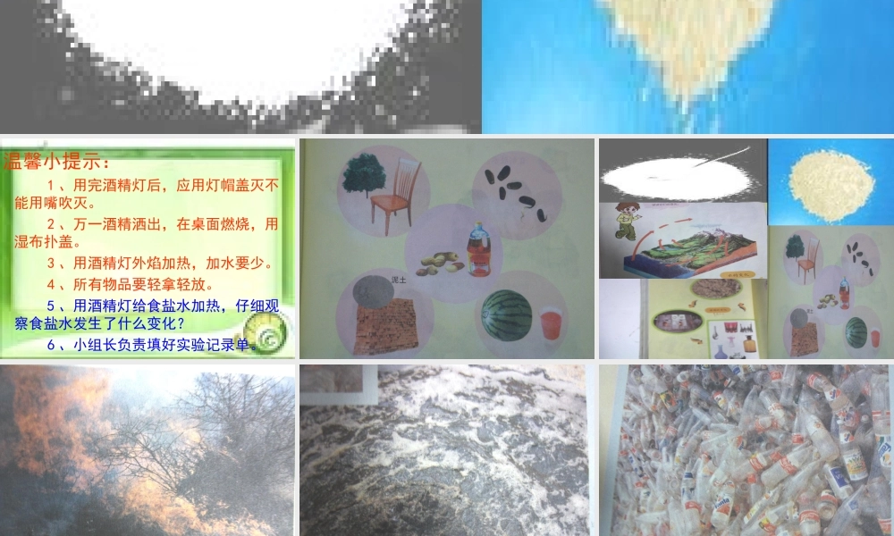 六年级科学上册 食盐和水泥课件4 青岛版-青岛版小学六年级上册自然科学课件