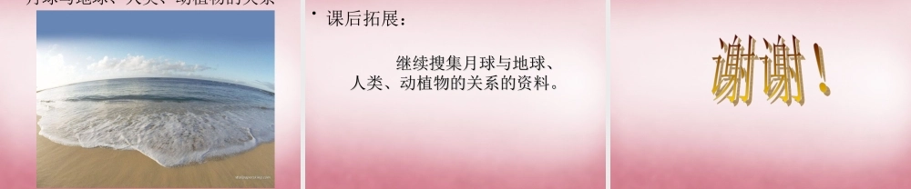 六年级科学上册 第4单元 17 弯弯的月亮课件3 青岛版