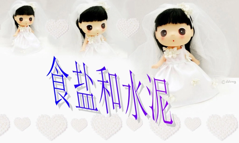 六年级科学上册 食盐和水泥课件6 青岛版-青岛版小学六年级上册自然科学课件