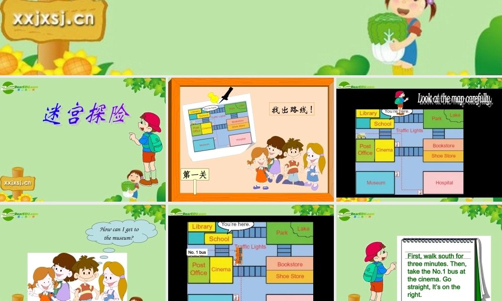 六年级科学下册  Unit 2 Where is the science museum 课件  人教PEP