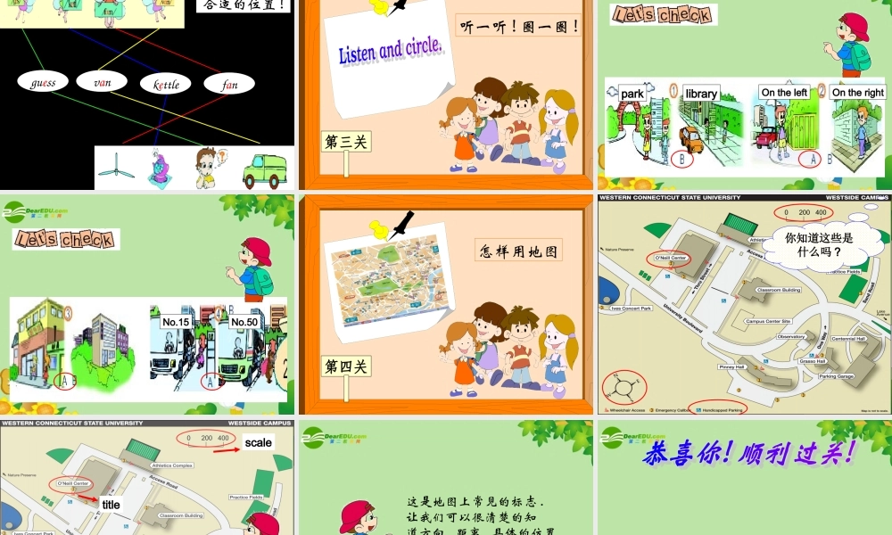 六年级科学下册  Unit 2 Where is the science museum 课件  人教PEP