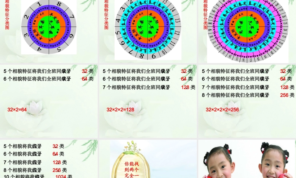 六年级科学上册 4.5 相貌各异的我们课件1 教科版-教科版小学六年级上册自然科学课件