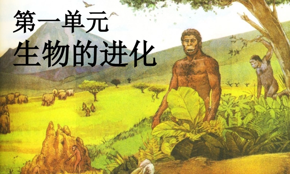 六年级科学下册 第1单元 生物的进化 1.1 生命的历程课件1 （新版）湘科版-人教版小学六年级下册自然科学课件