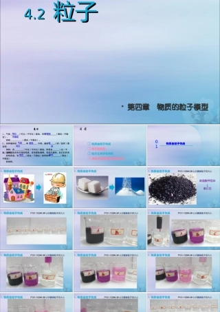 六年级科学上册 第4章 物质的粒子模型 4.2 粒子模型 粒子教学课件 牛津上海版-牛津上海版小学六年级上册自然科学课件