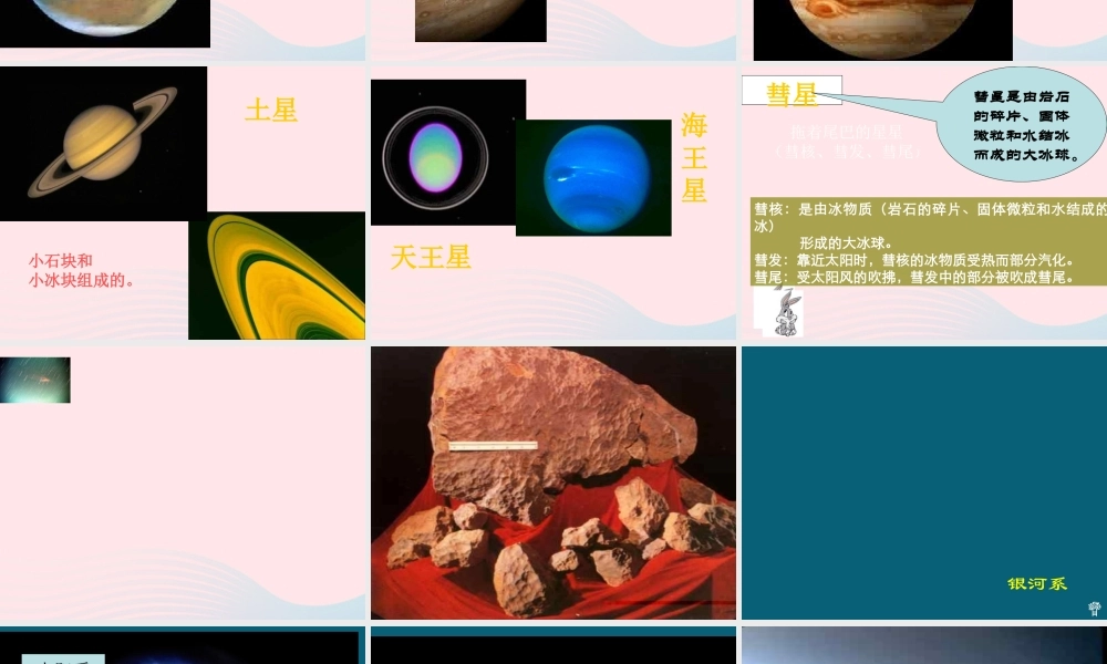 六年级科学下册 第三单元 宇宙 5太阳系课件2 教科版-教科版小学六年级下册自然科学课件