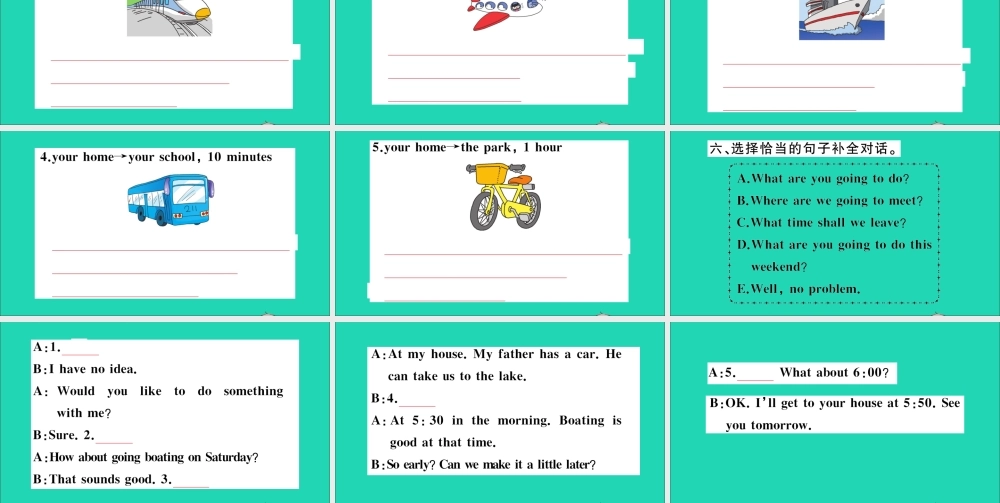 六年级英语上册 Module 3 Out and about Unit 9 Great cities of the world作业课件 沪教牛津版（三起）-牛津版小学六年级上册英语课件