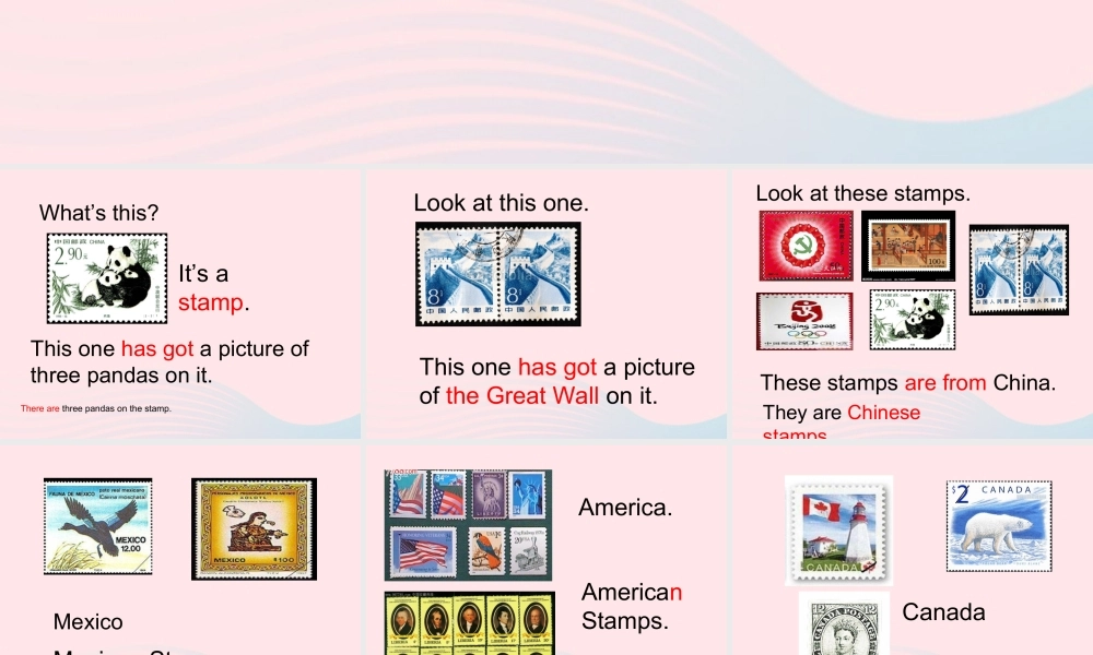 六年级英语上册 Module 3 Unit 1 collecting stamps is my hobby课件 外研版（三起）-外研版小学六年级上册英语课件