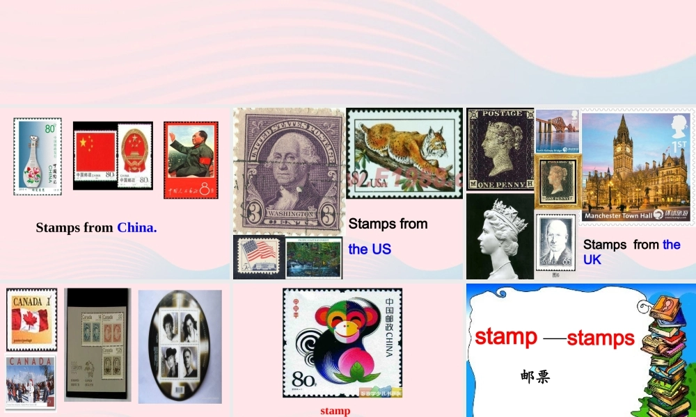 六年级英语上册 Module 3 Unit 1 collecting stamps is my hobby课件外研版（三起）-外研版小学六年级上册英语课件
