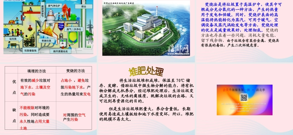 六年级科学下册 第四单元 环境和我们 2垃圾的处理课件 教科版-教科版小学六年级下册自然科学课件