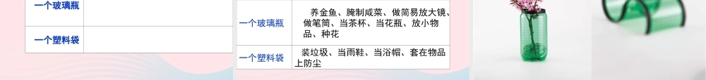 六年级科学下册 第四单元 环境和我们 3 减少丢弃及重新使用课件 教科版-教科版小学六年级下册自然科学课件