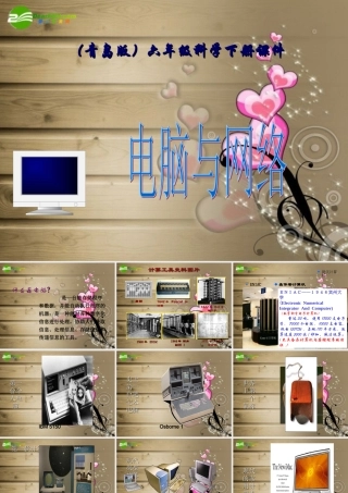 六年级科学下册 电脑与网络课件 青岛版（三年级起点）