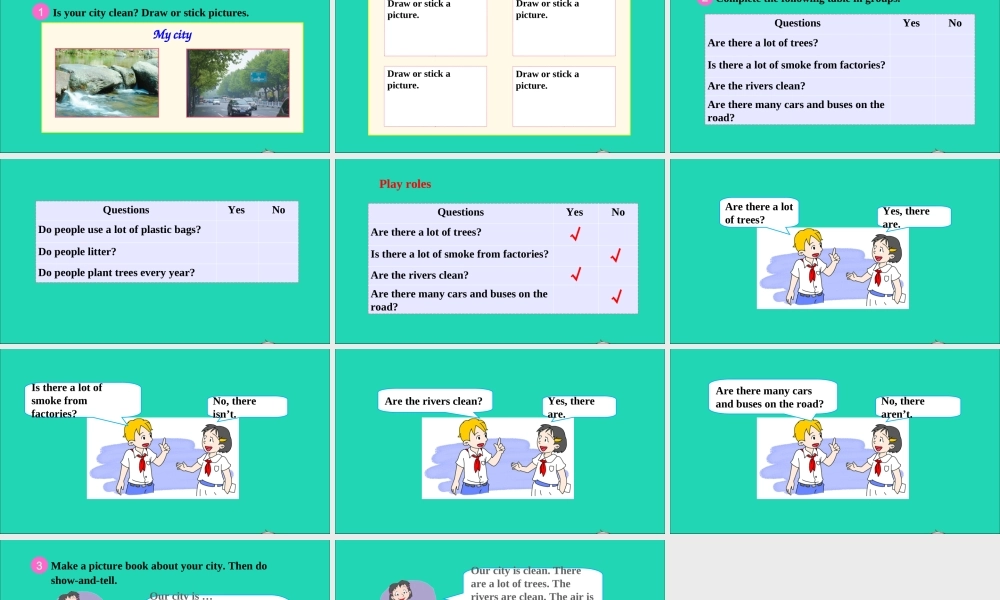 六年级英语上册 Module 4 The natural world（Project 4）课件 沪教牛津版（三起）-牛津版小学六年级上册英语课件