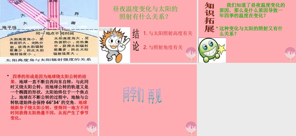 六年级科学上册 第8课 昼夜温度的变化课件1 鄂教版-鄂教版小学六年级上册自然科学课件