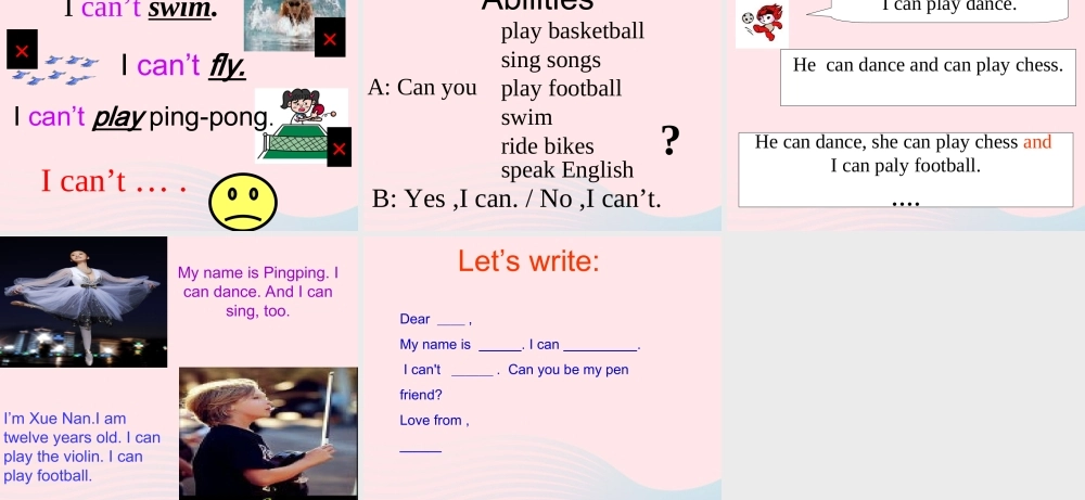 六年级英语上册 Module 5 Unit 1 Can you be my Chinese pen friend课件  外研版（三起）-外研版小学六年级上册英语课件